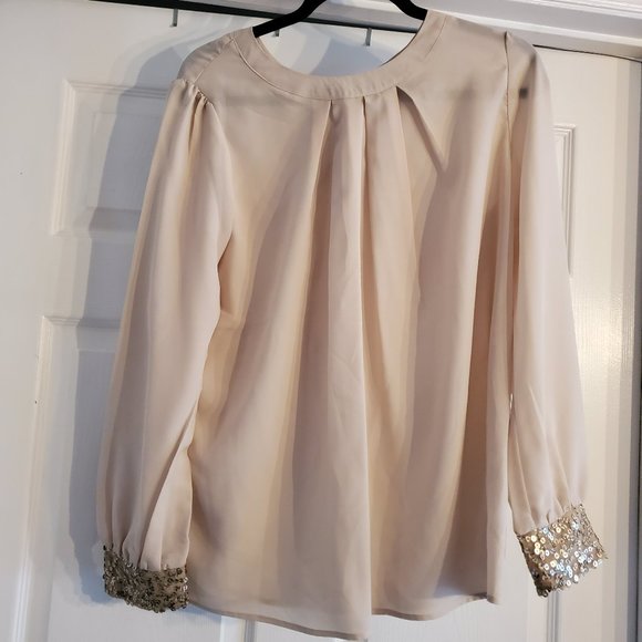 Status By Chenault Blouse Large - Picture 1 of 8